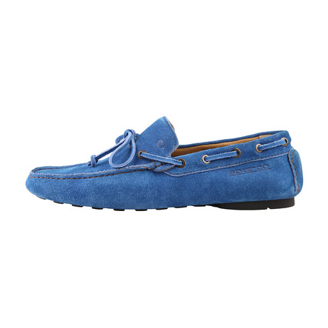 Magny-Kours Suede Loafer // Royal Blue (Euro: 39)