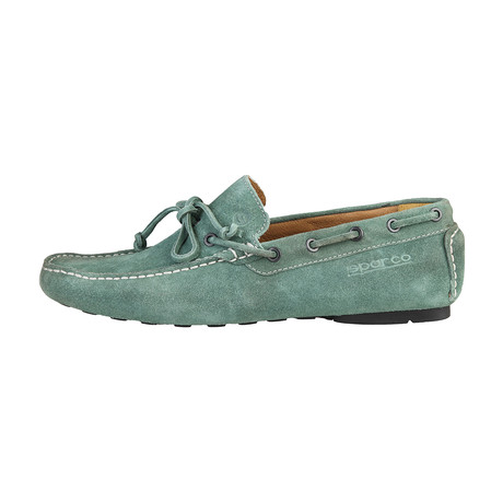 Magny-Kours Suede Loafer // Green (Euro: 39)