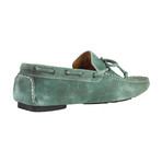 Magny-Kours Suede Loafer // Green (Euro: 40)