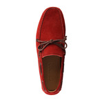 Monaco Suede Loafer // Red (Euro: 40)