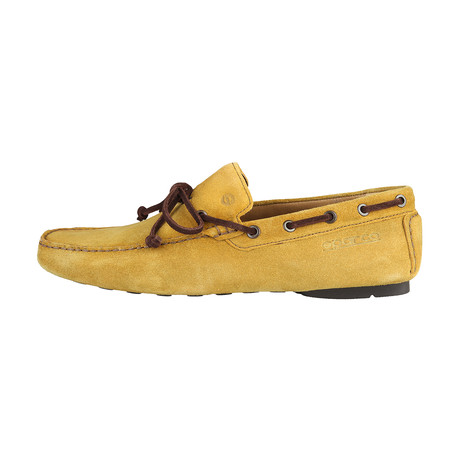 Monaco Suede Loafer // Yellow (Euro: 39)