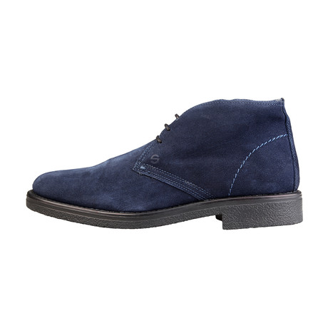 Suzuka Suede Boot // Navy Blue (Euro: 39)