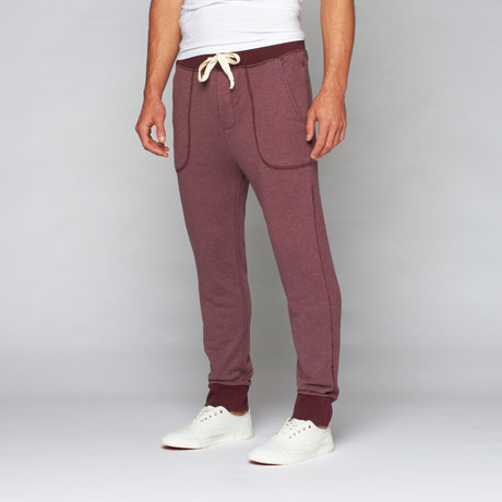 Gentleman Sweatpants // Burgundy (XS)