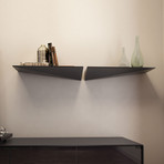 Pitt Shelves // Set of 2 (Asphalt Matte)
