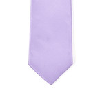 Reversible Tie // Lavender + Pink Stripe