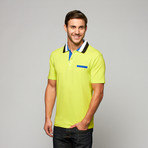 Pocket Pique Polo // Lime (XL)