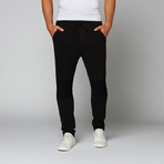 Biker Sweat Pants // Black (XS)