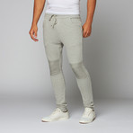 Biker Sweat Pants // Grey Melange (L)