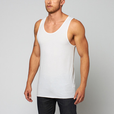 Light Weight Tank Tee // White (XS)
