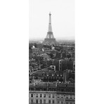 Aerial View Over Paris Triptych