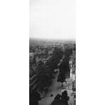 Aerial View Over Paris Triptych