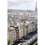 View Of Paris Triptych