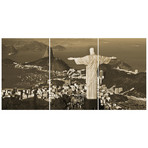 Overlooking Rio De Janeiro Triptych