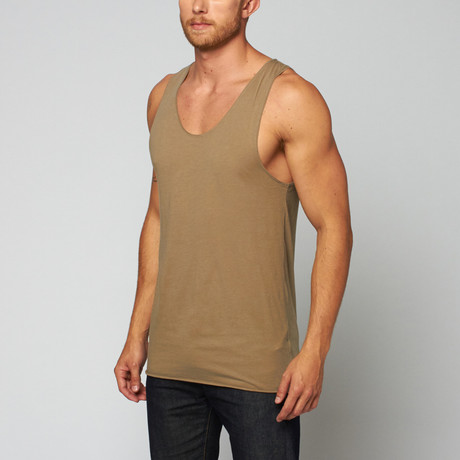 Light Weight Tail Tank // Khaki (XS)