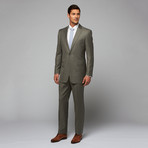 2 Piece Suit Classic Fit // Tan + Black (US: 34R)