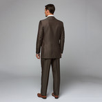 Renoir // 2 Piece Suit Classic Fit // Brown + Tan (US: 40R)