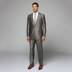 2 Piece Suit Classic Fit // Black + Tan (US: 34R)