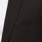 Renoir // 2 Piece Suit Slim Fit // Black Stripe (US: 40R)