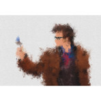 The Tenth Doctor (11.7"L x 16.5"H)