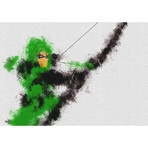 The Arrow of Green Justice (16.5"W x 11.7"H)