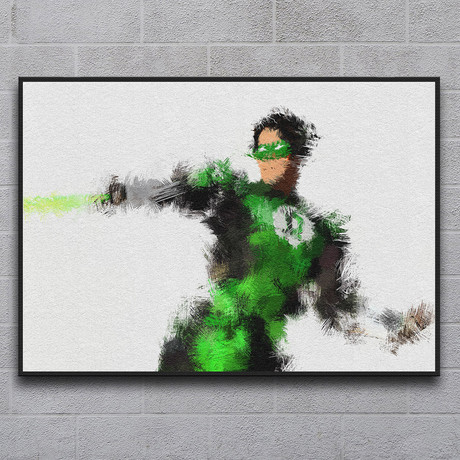Green Lantern (16.5"W x 11.7"H)