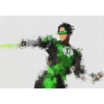 Green Lantern (16.5"W x 11.7"H)
