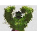 Smashing Green (11.7"L x 16.5"H)