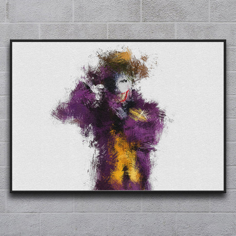 The Clown Prince of Crime (11.7"L x 16.5"H)