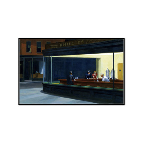 Nighthawks (10.4375"L x 16.5"H)