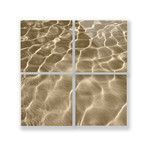 Gold Pool (Plexi Print // Set of 4: 14"L x 14"H Each)