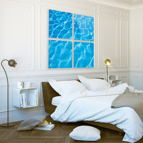 Cool Pool (Plexi Print // Set of 4: 14"L x 14"H Each)