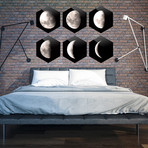 Diamond Moon (Plexi Print // Set of 6: 10"L x 10"H Each)