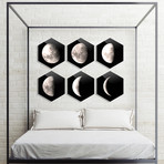 Diamond Moon (Plexi Print // Set of 6: 10"L x 10"H Each)