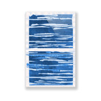 Striped Blue (Plexi Print // 20"L x 30"H)