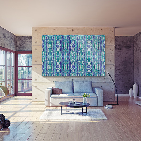 Third Eye Indigo (Plexi Print // 25"L x 20"H)