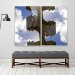 Blue Sky Architecture (Plexi Print // 20"L x 30"H)