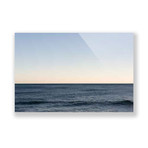 The World is Flat // Blue Series (Plexi Print // 30"L x 20"H)