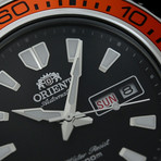 Orient Mako XL // Black + Orange