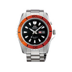 Orient Mako XL // Black + Orange