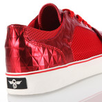 Cesario Lo XVI Top // Red Mesh Brown (US: 7.5)