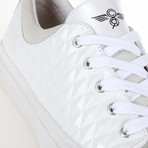Forlano Sneaker // White Diamonds (US: 8.5)