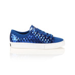 Forlano Sneaker // Blue Diamonds (US: 10.5)