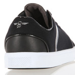 Santos Sneaker // Black + White (US: 7)