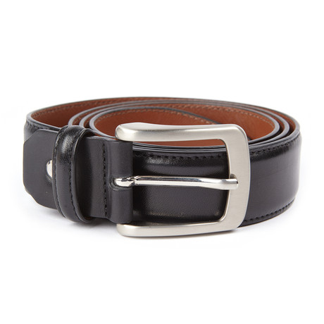Leather Belt // Black