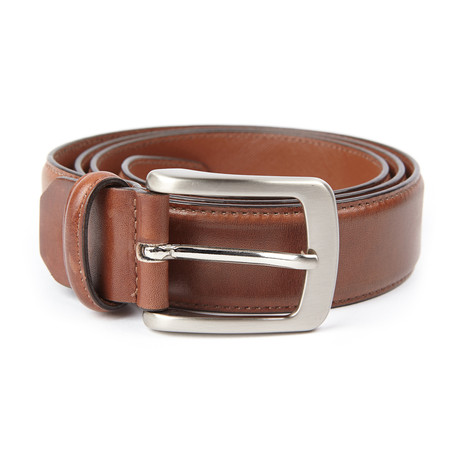 Leather Belt // Brown