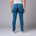 Zeduke Joggers with Suspenders  // Navy (S)