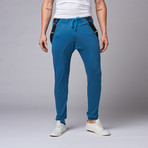 Zeduke Joggers with Suspenders  // Navy (S)