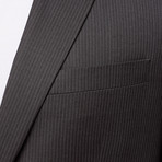 2 Piece Suit Classic Fit // Grey Pinstripe (US: 34R)