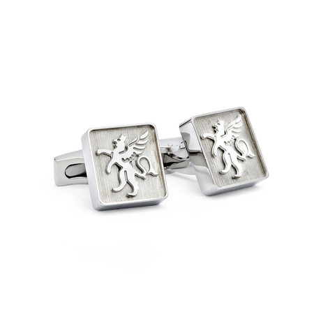 Logo Embossed Cufflinks