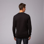 Movement Quilted Front Tunic Pullover // Jet Black (2XL)